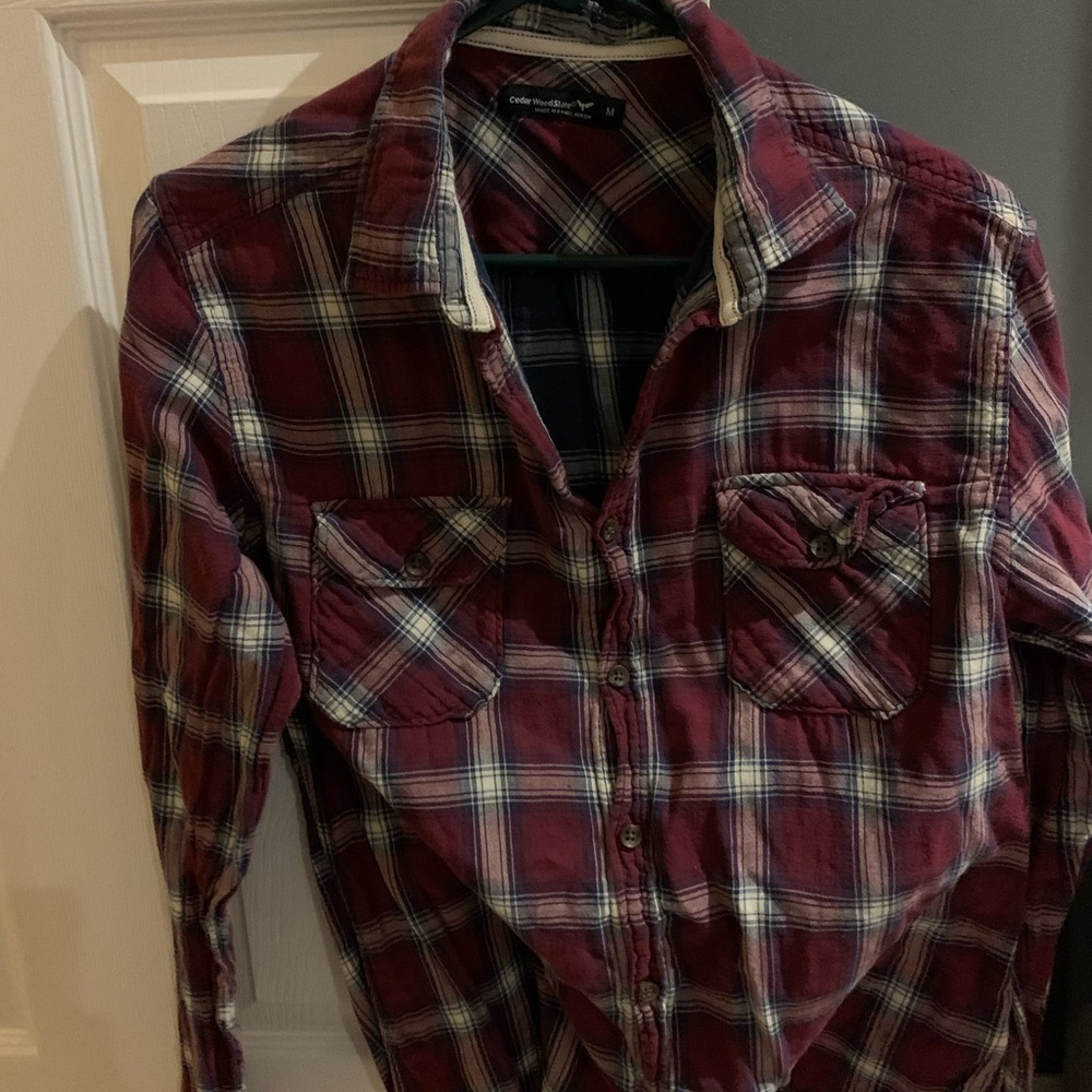 Cedar wood state flannel